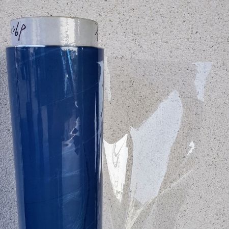 ورقهای PVC شفاف و براق